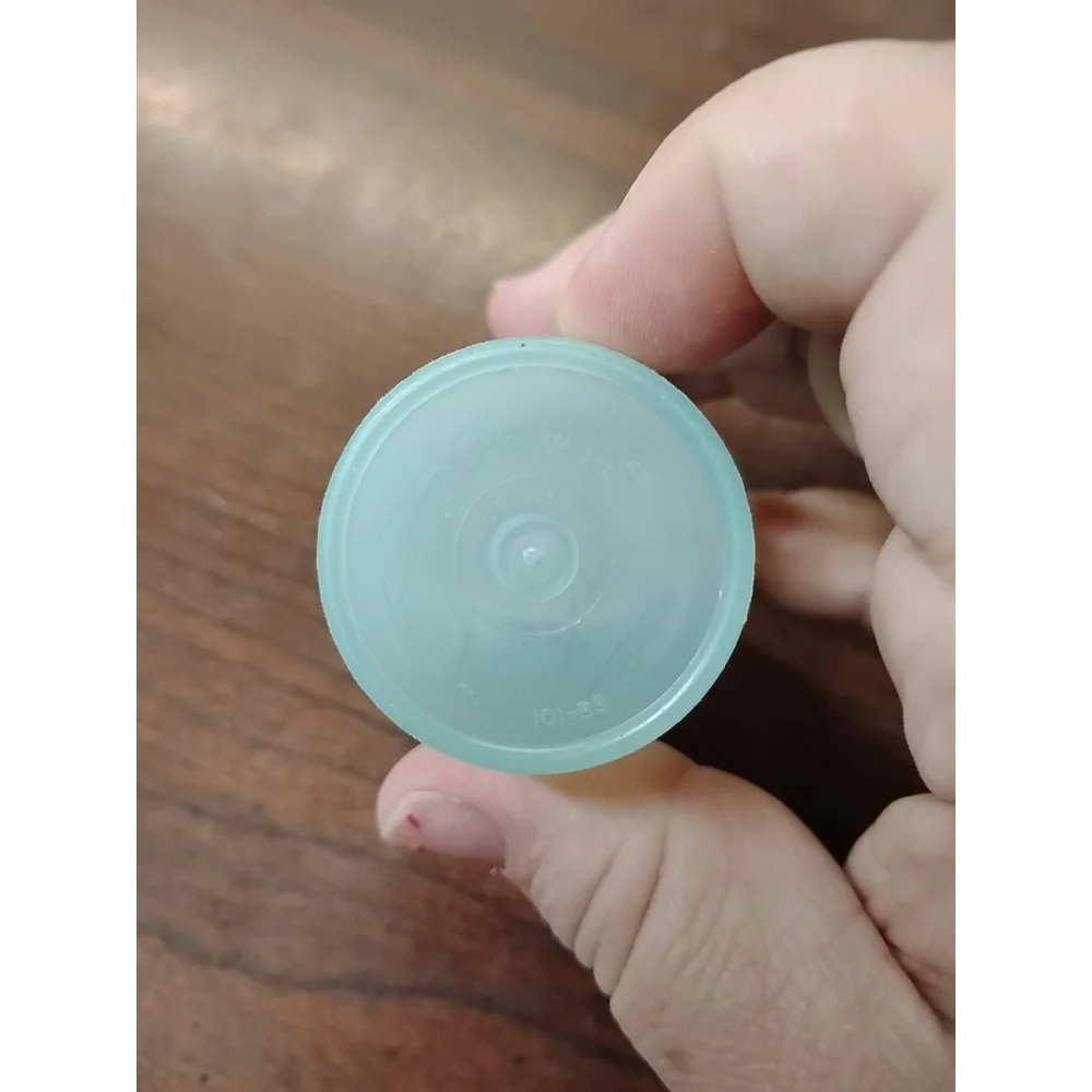 VTG Tupperware MIDGETS 2oz Containers 101-35 Pastel Blue